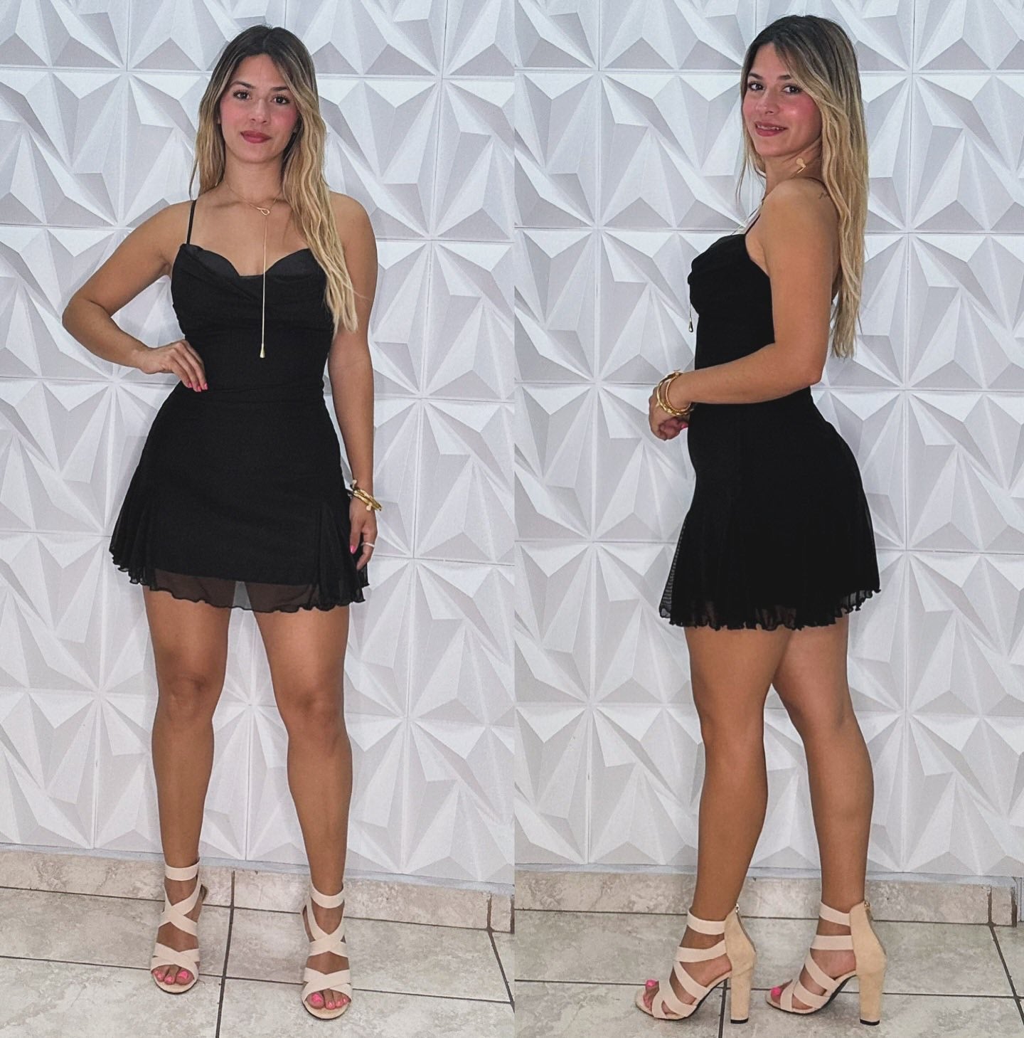 Vestido corto Nolir