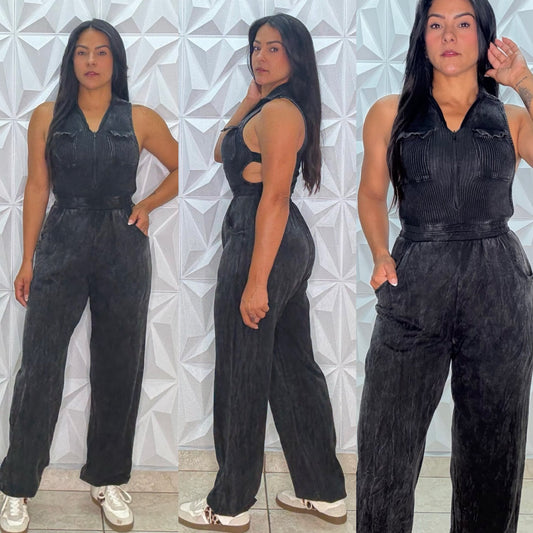 Washed Jumpsuit