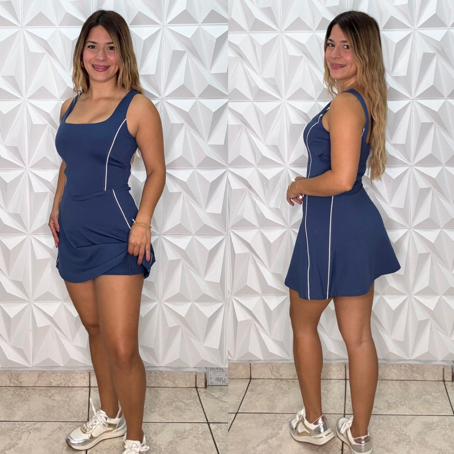 Keh Blue Sport Dress