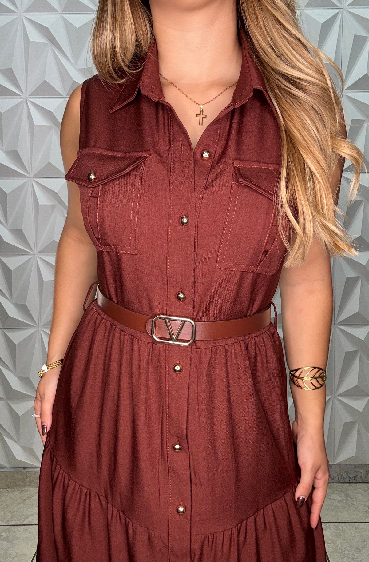 Terracota Maxi Dress