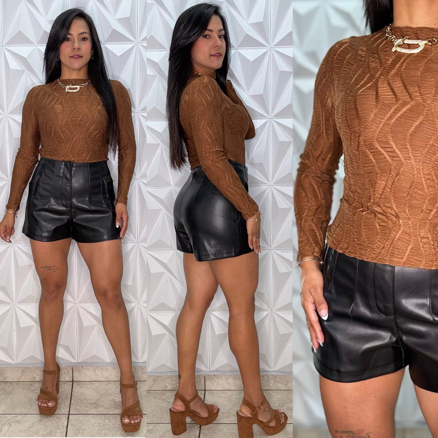 Leather Short