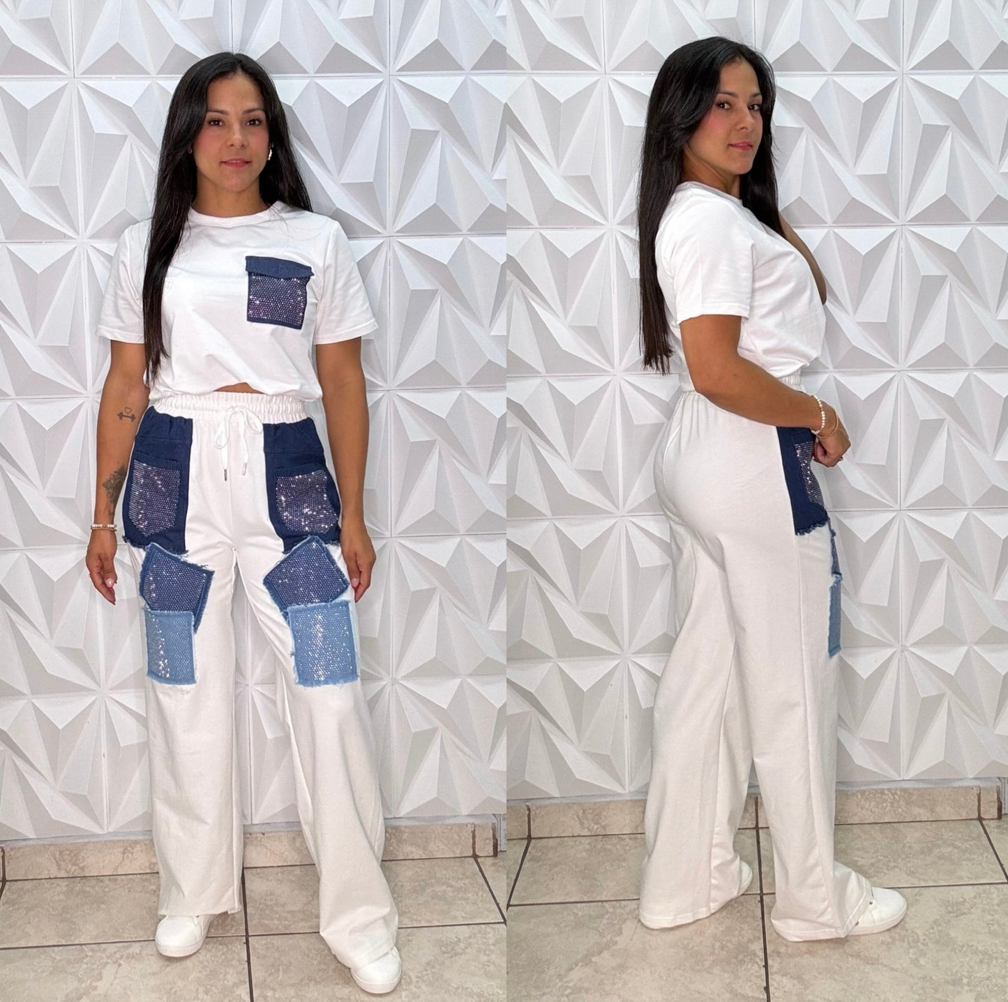 Ane Travel Set White