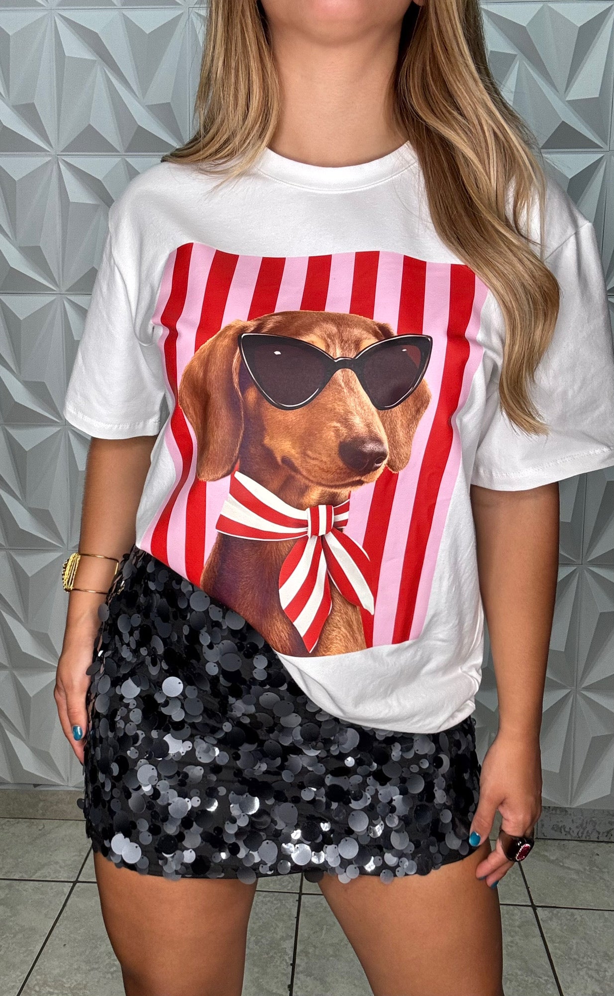Stripes Doggy Top