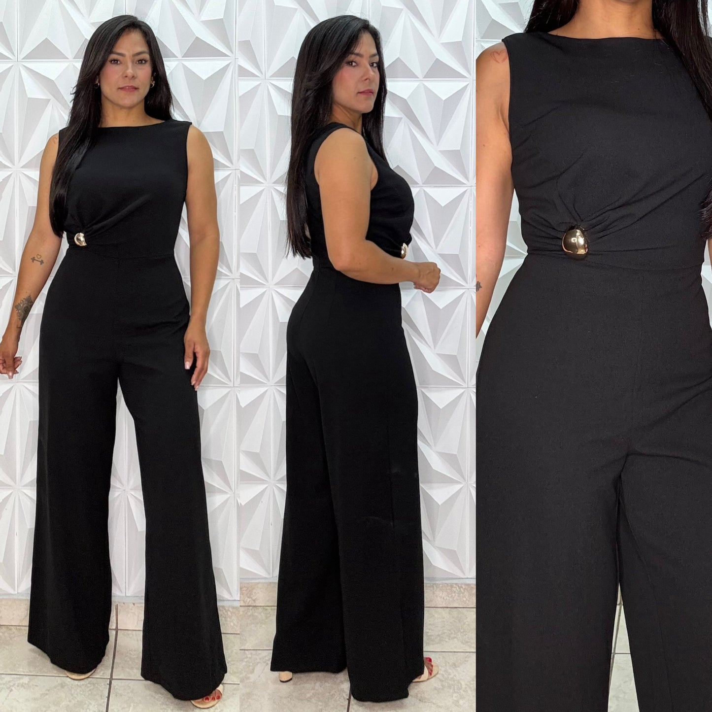 Black Gali Jumpsuit