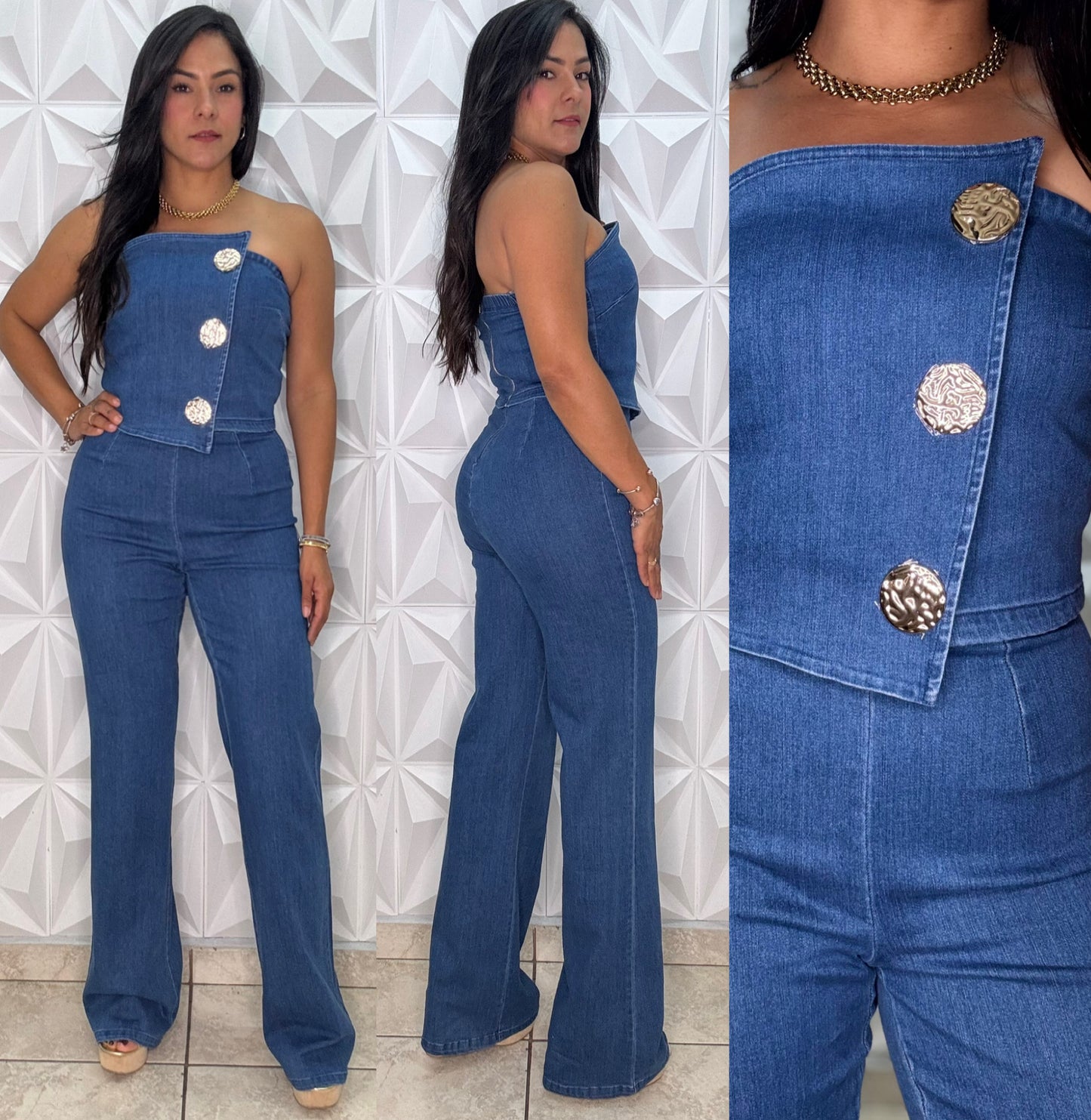 Conjunto vaquero Leyda