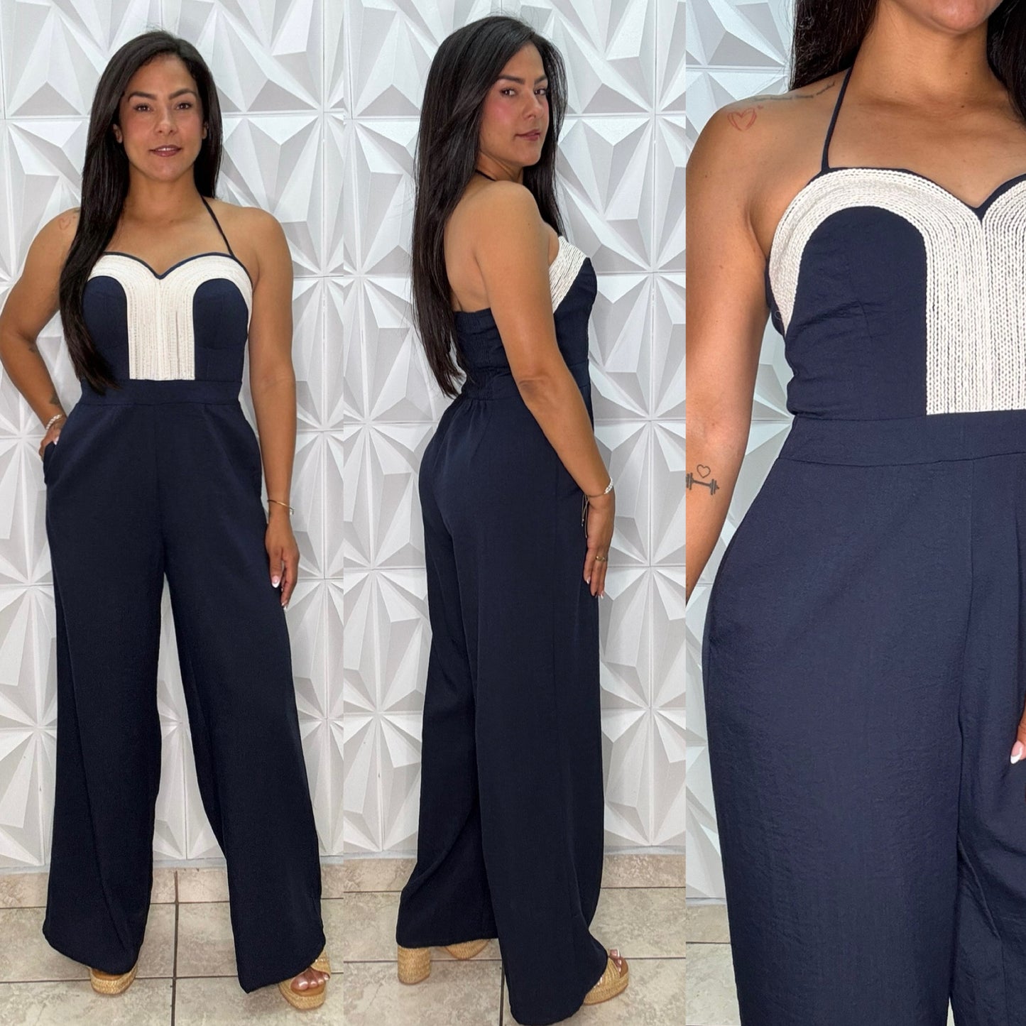 Jumpsuit Color Navy