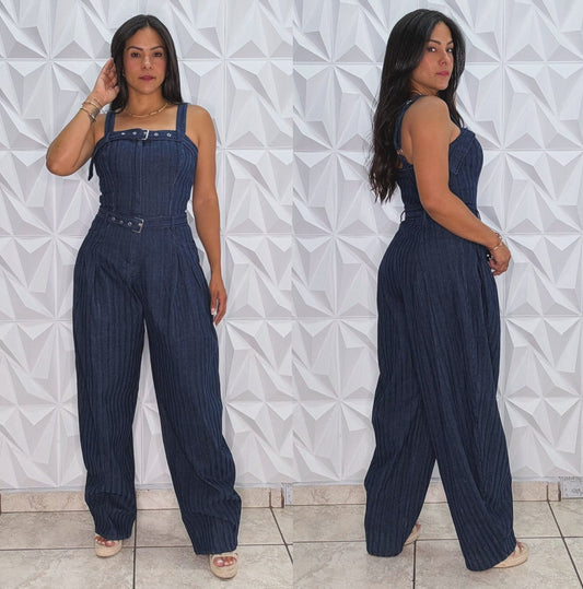 Greta Denim Jumpsuit