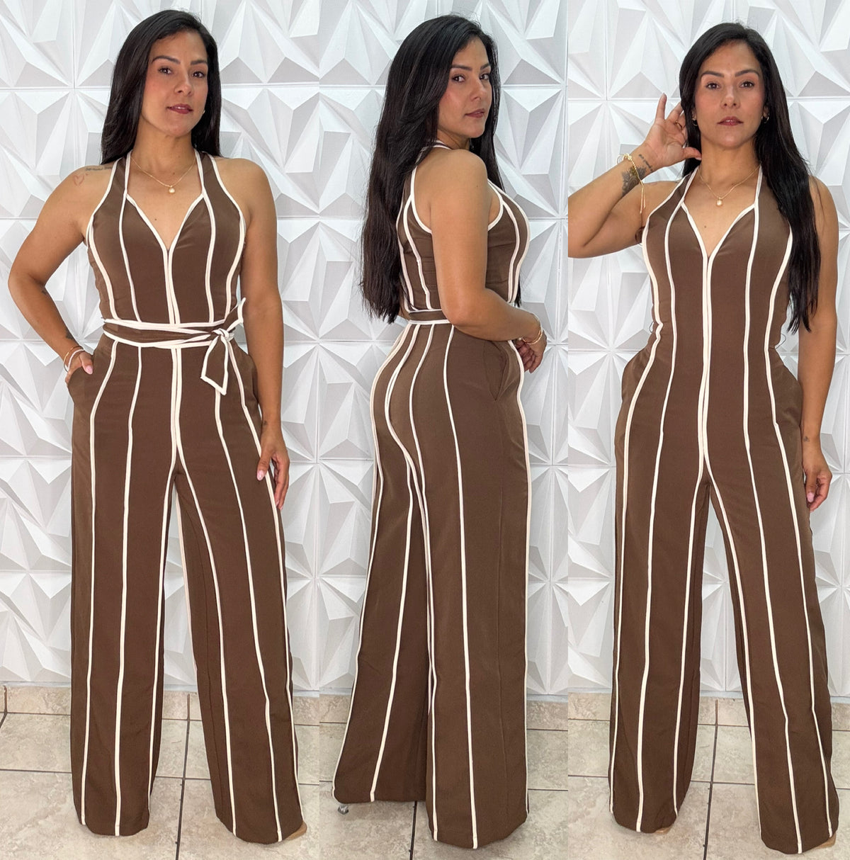 Elena Jumpsuit Café