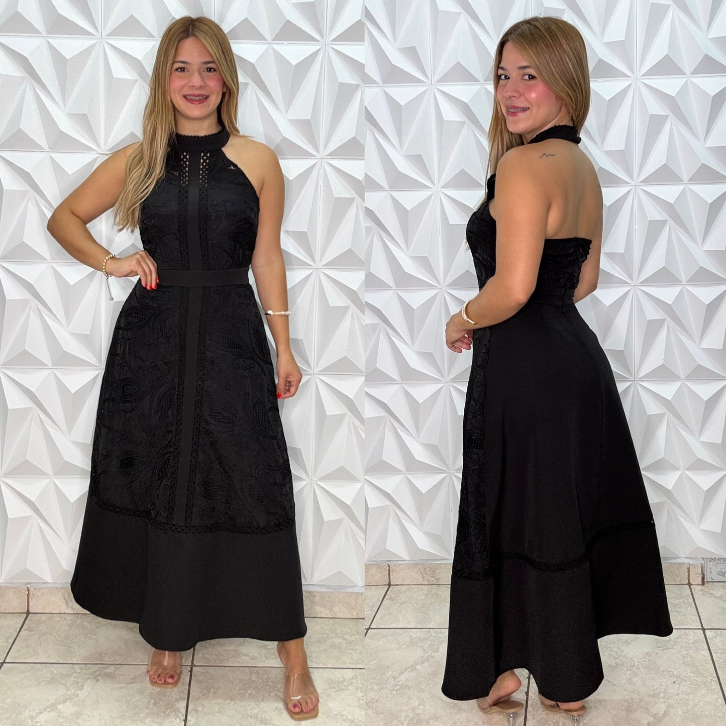 Romantic Black Dress