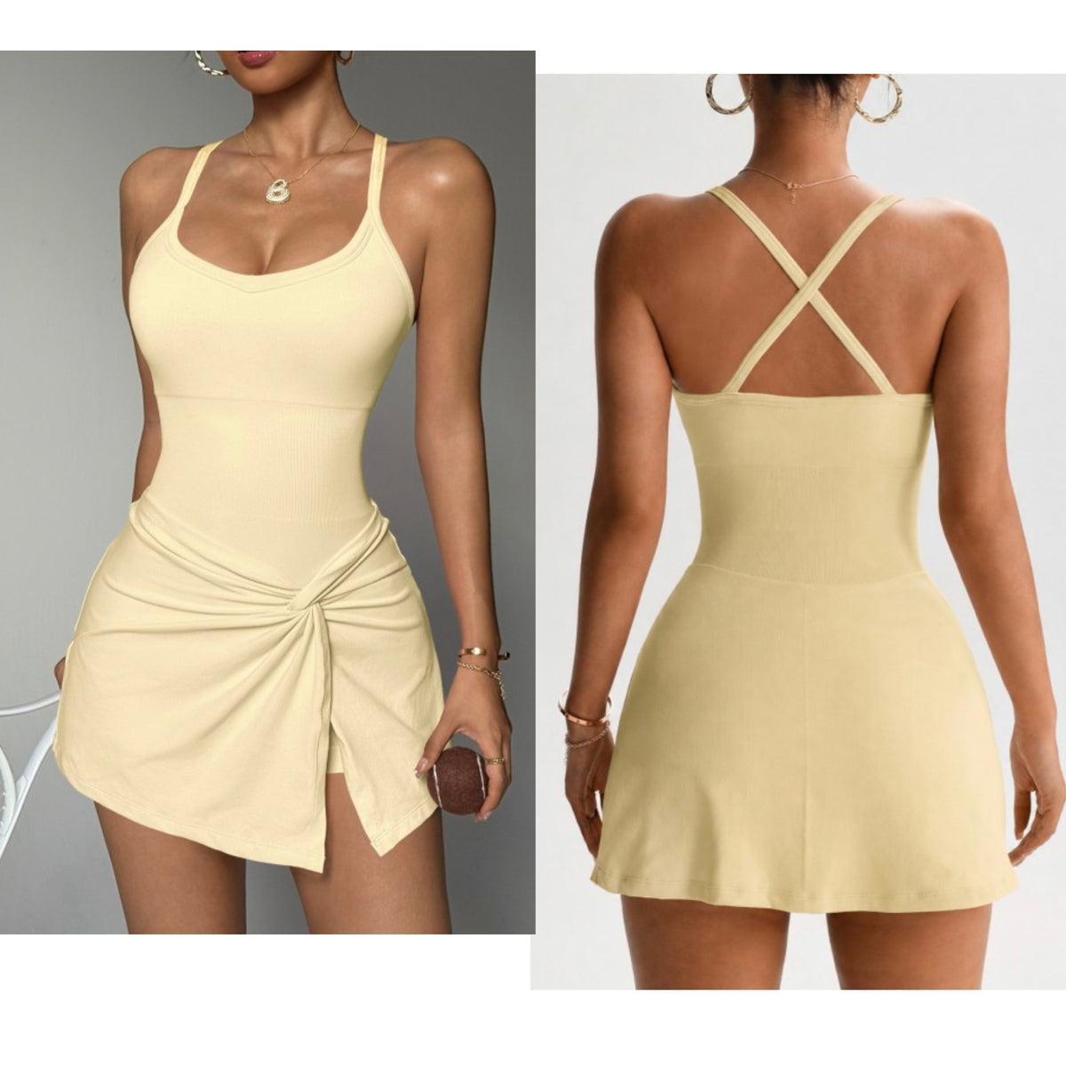 Butter yellow Sport Dress (Corto integrado) / Llega 2 de Octubre