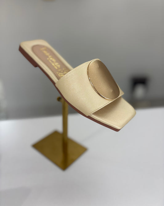 Sandalia Colombiana Color champagne