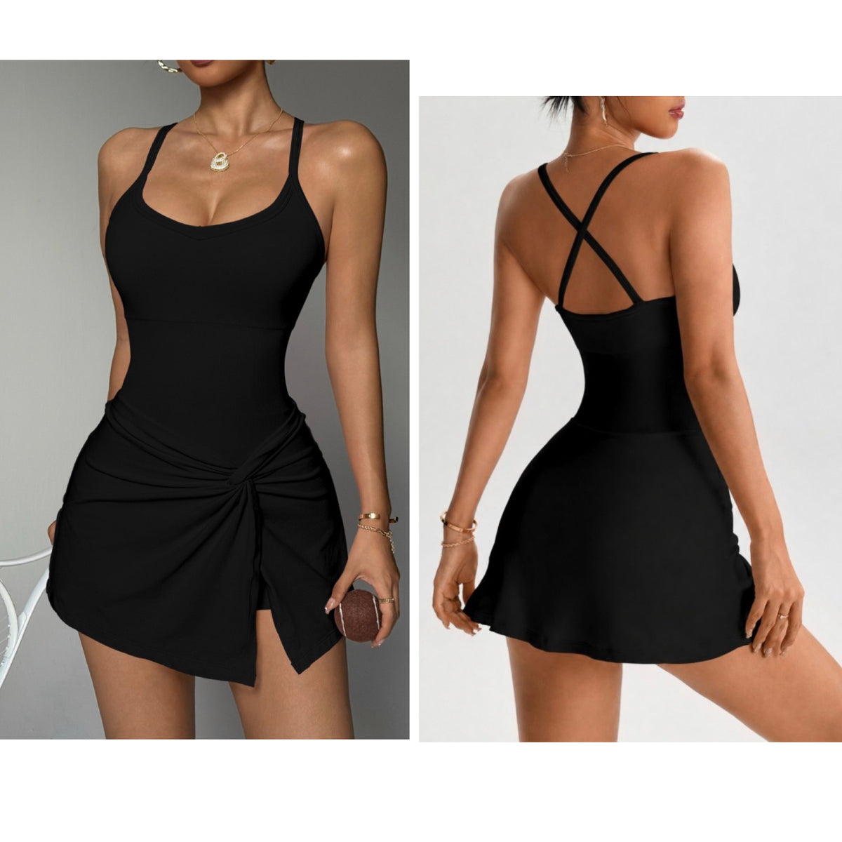 Black Sport Dress (Corto integrado) Llega Sábado 26 Sept ‼️