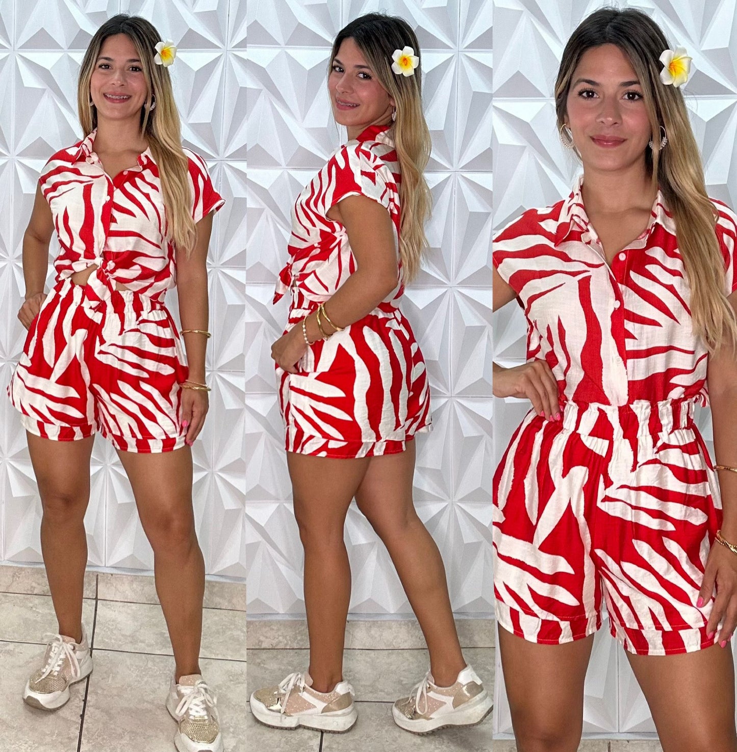 Tropi Set Rojo
