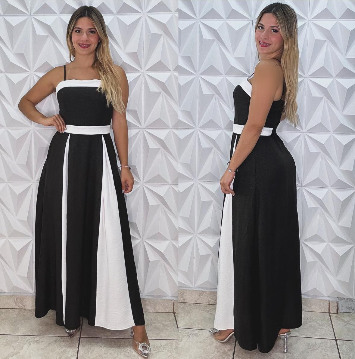 Vestido midi Briw