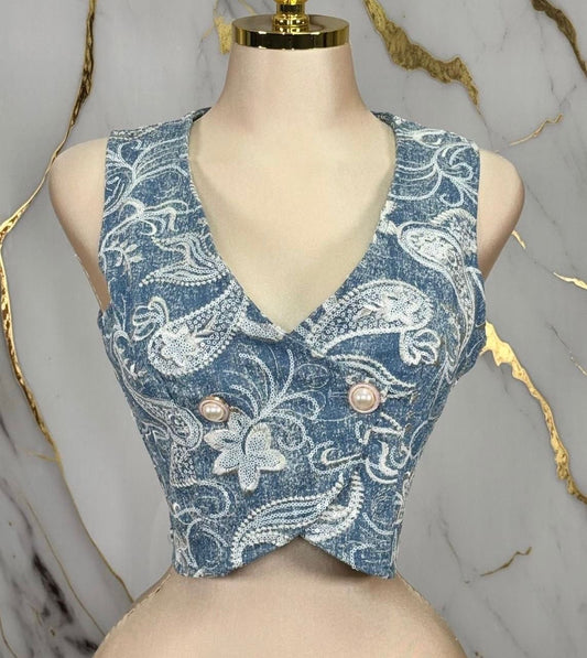 Denim Vest