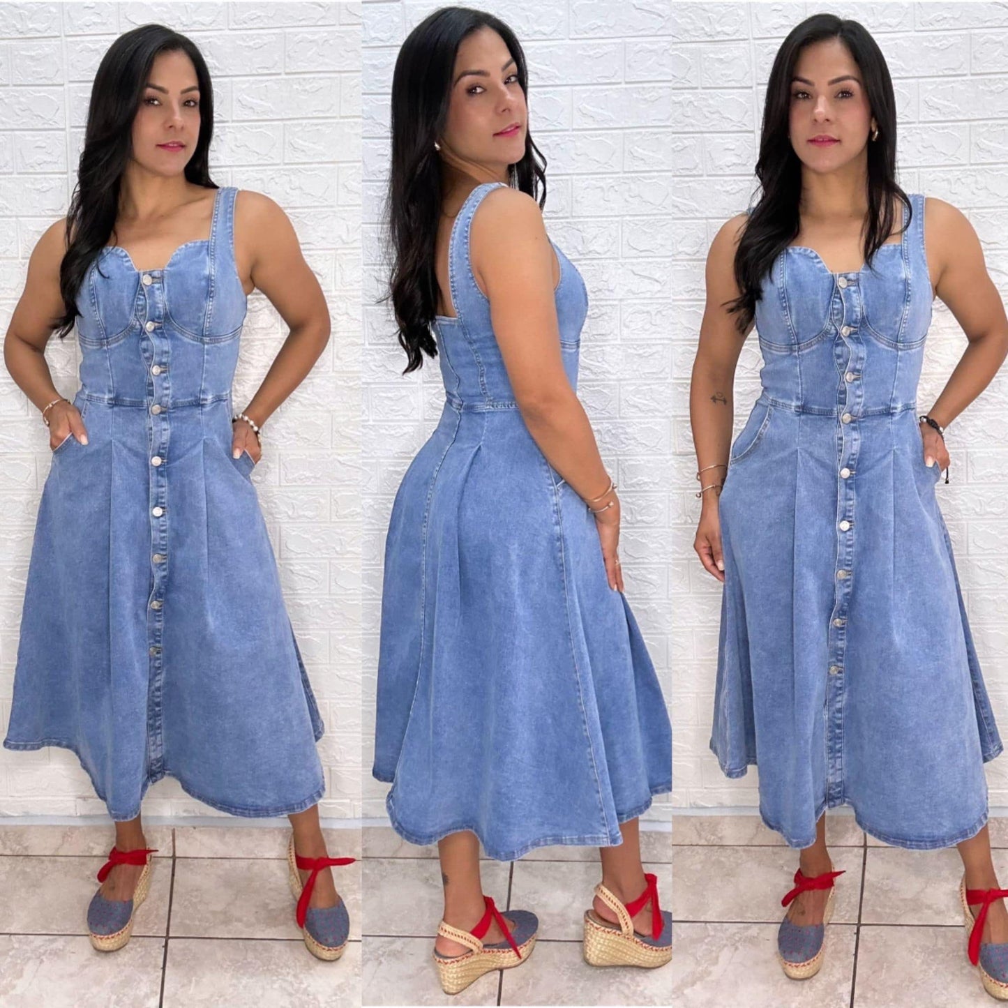 Vestido vaquero Lora