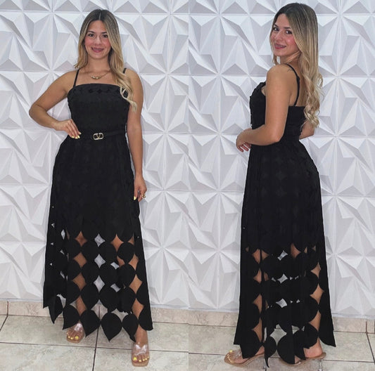 Vivi Cutout Dress Black