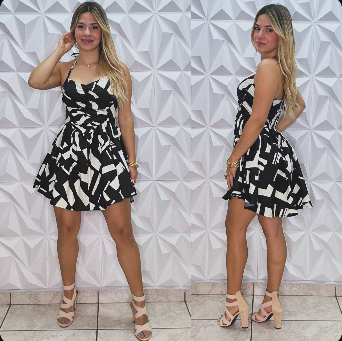 Seira Halter Dress