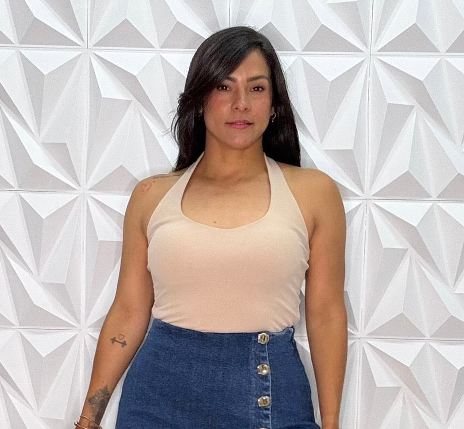 Basic Top Taupe