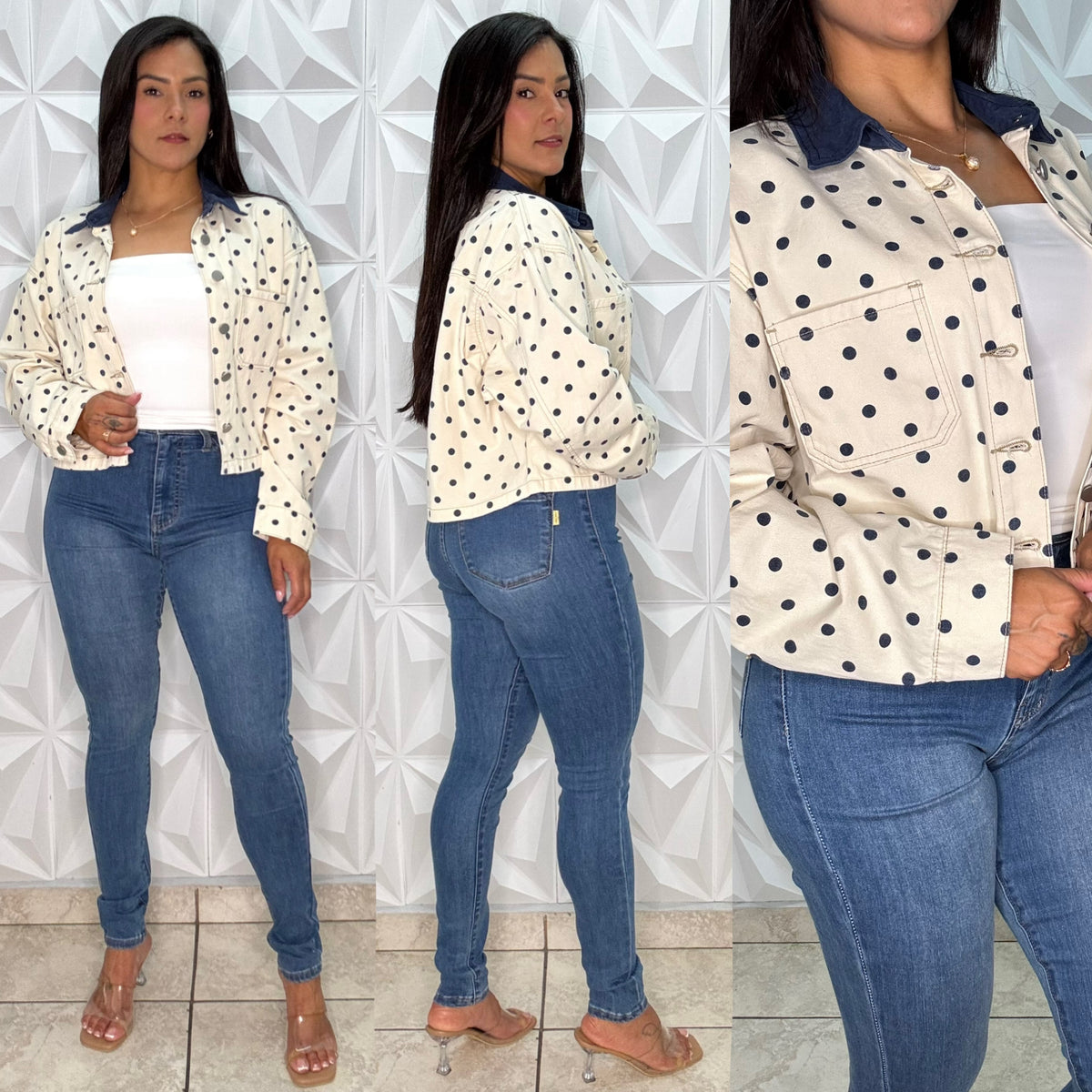 Polka Dot Jacket