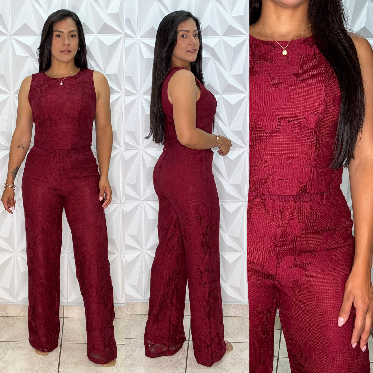 Wine Embroidery Set