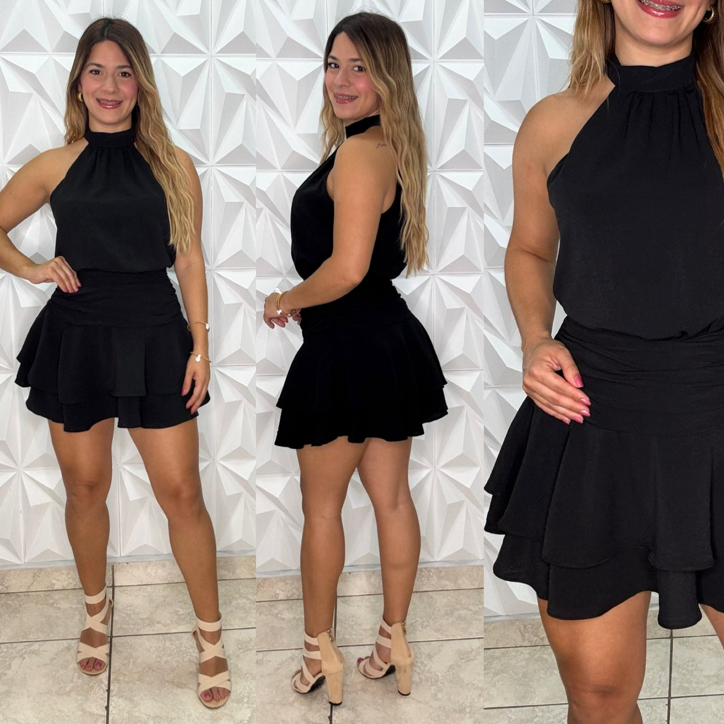 Moon Black Dress