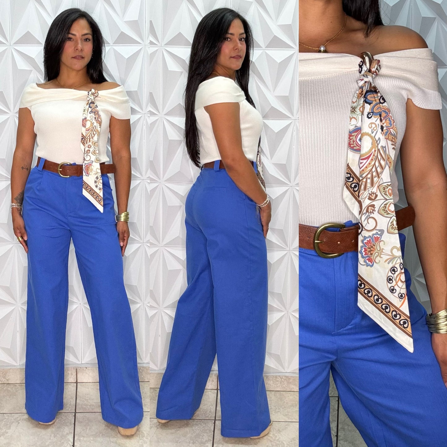 Hailey Pant Blue