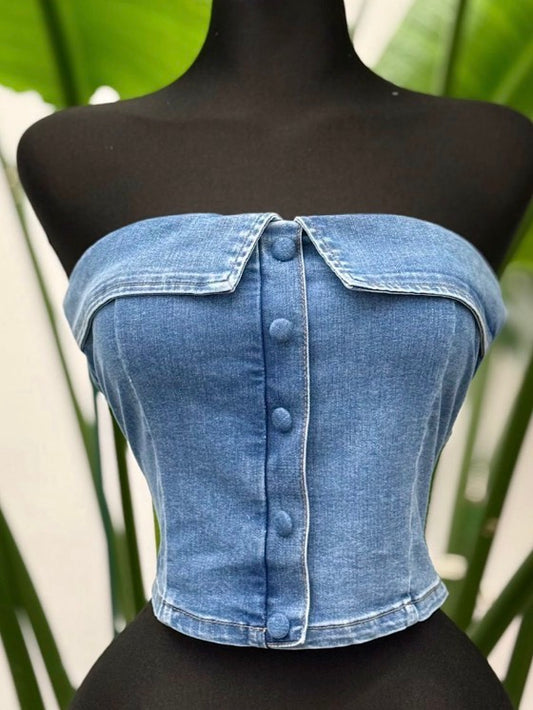Denim Top