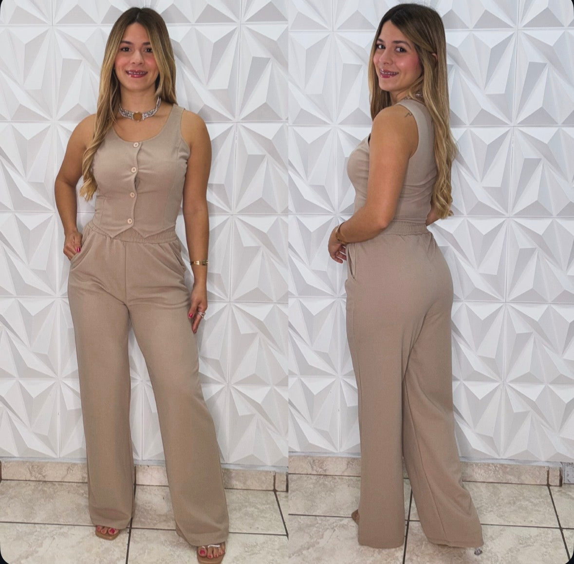 Amanda Set Beige