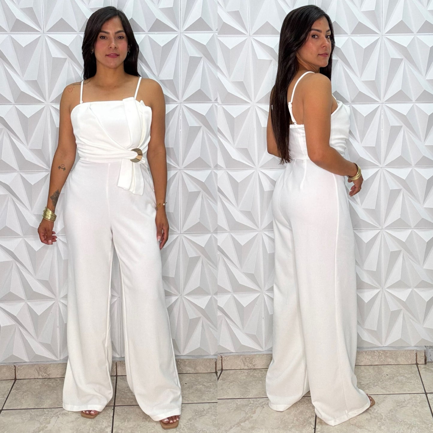 White Elegant Jumpsuit