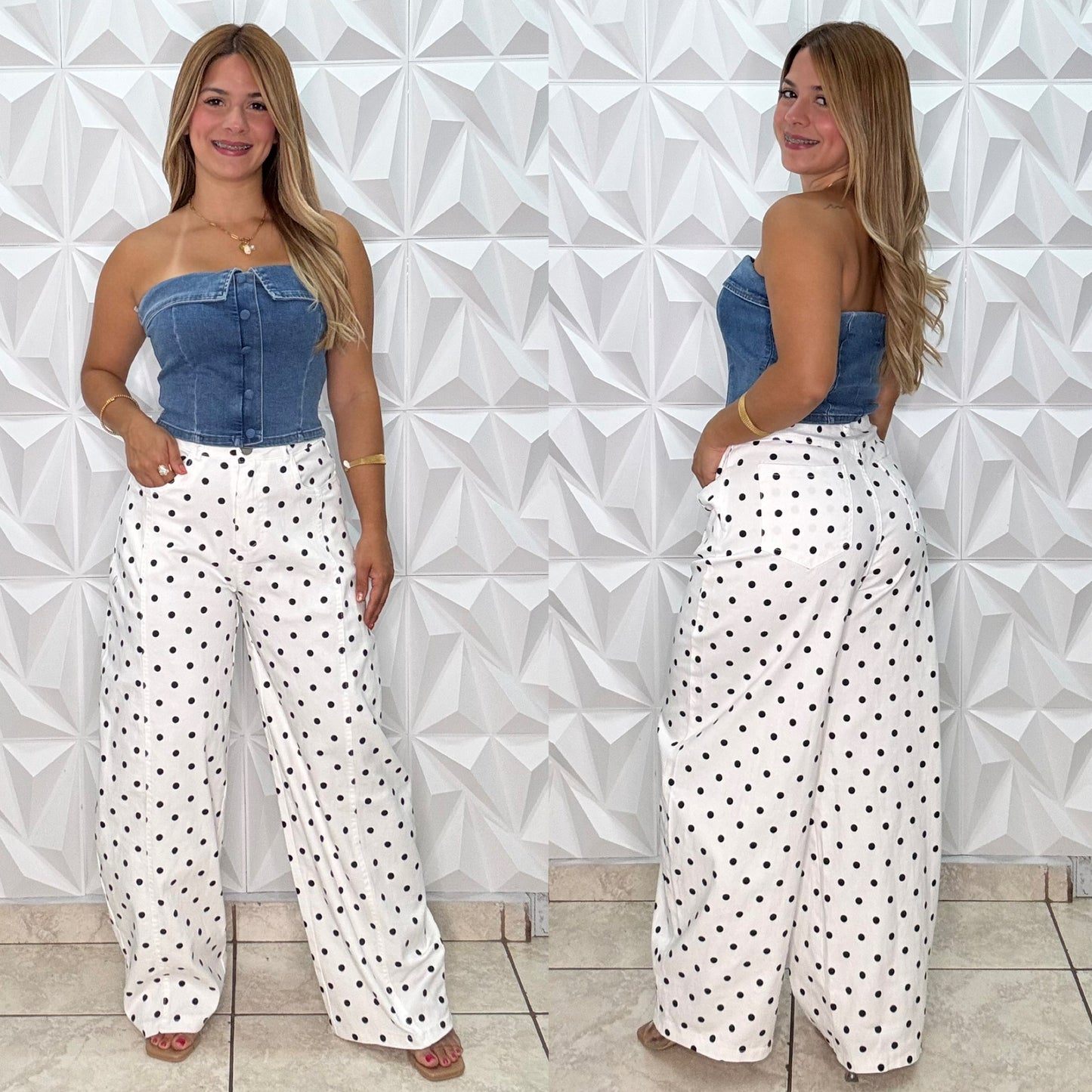 Polka Barrel Jean