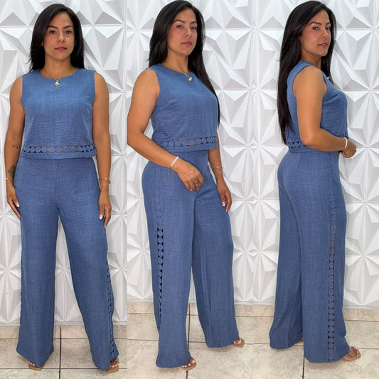Set Azul mahón