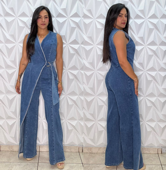 Laura Denim Jumpsuit