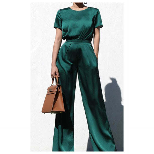 Keya Satin Jumpsuit