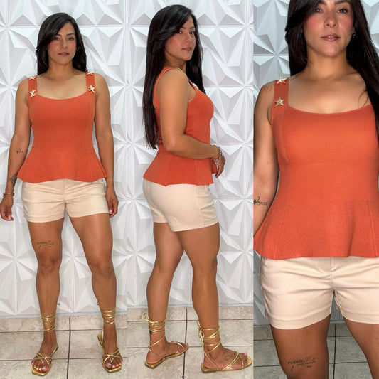 Beige Zara Short