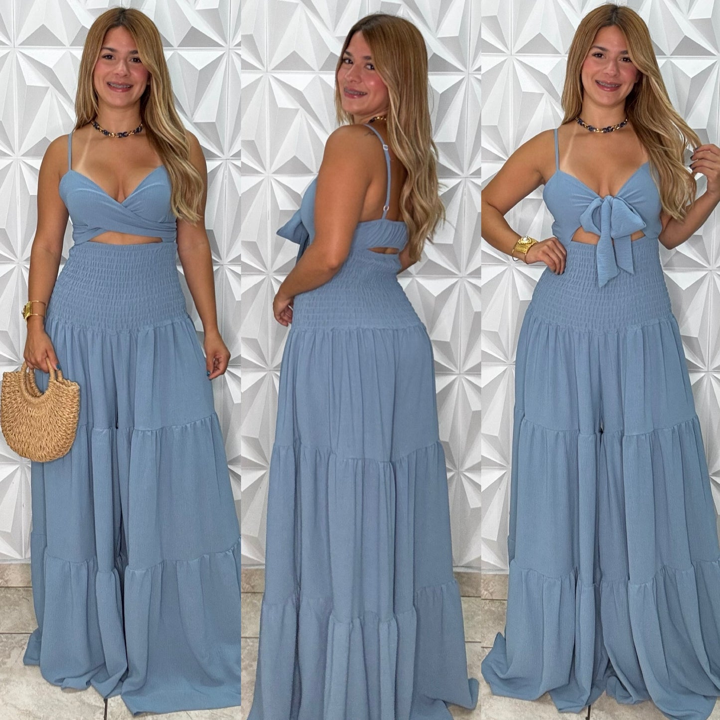Blue Stella Jumpsuit