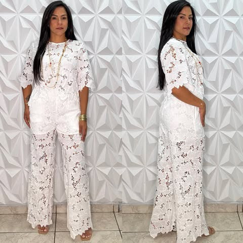 Crochet White Set