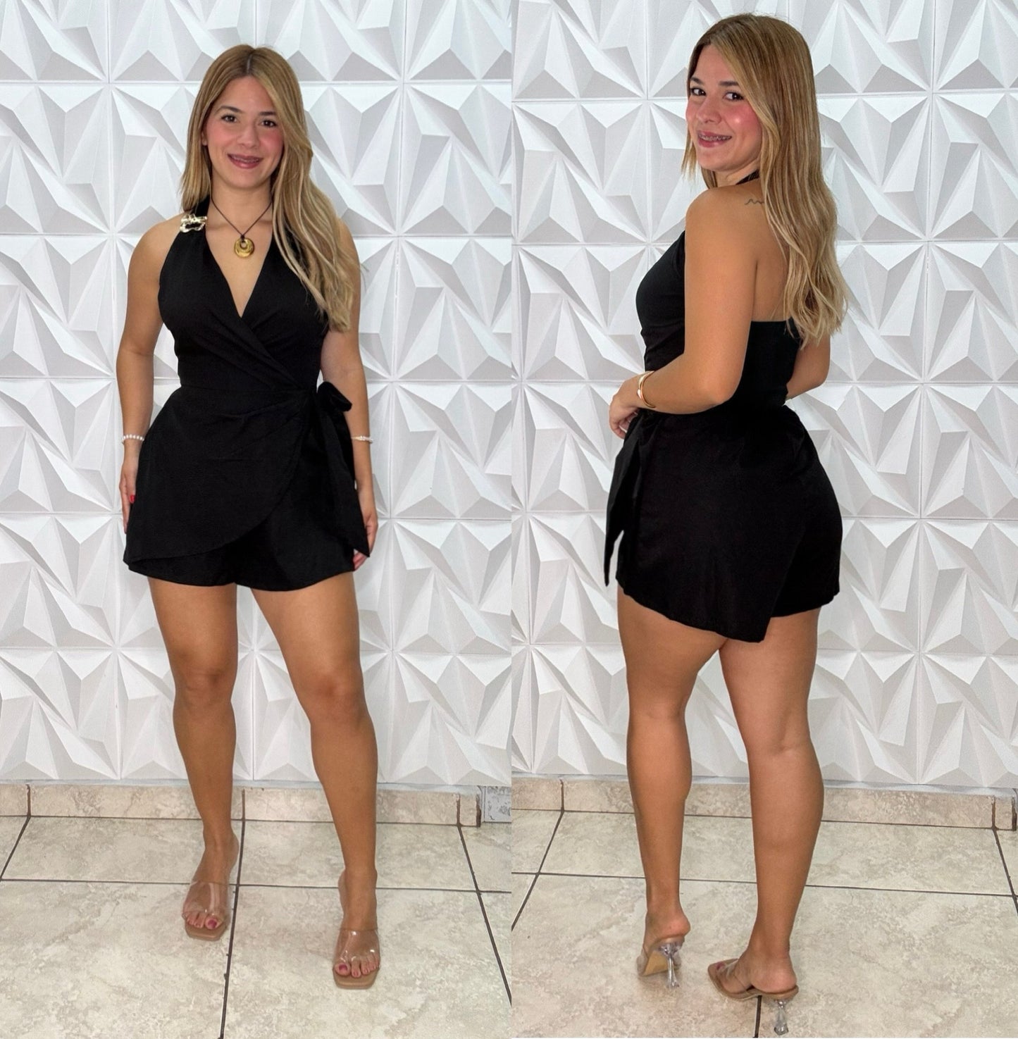 Ais Black Romper