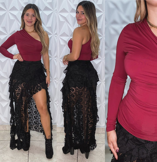Falda en Lace