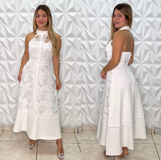 Romantic White Dress