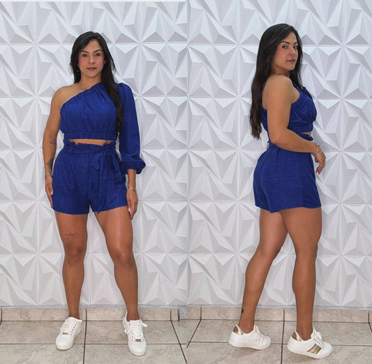 Conjunto azul de alto