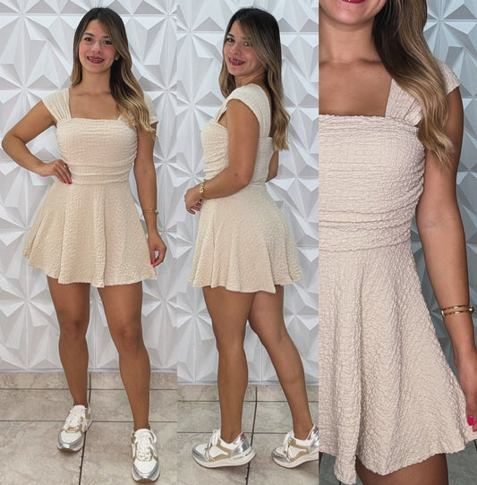 Sand Romper Dress