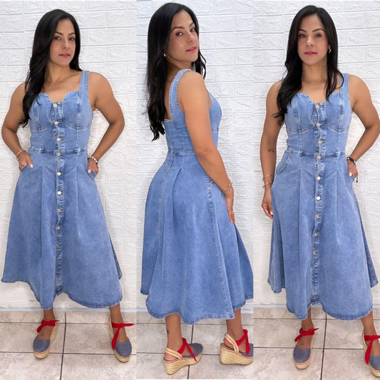 Vestido vaquero Lora
