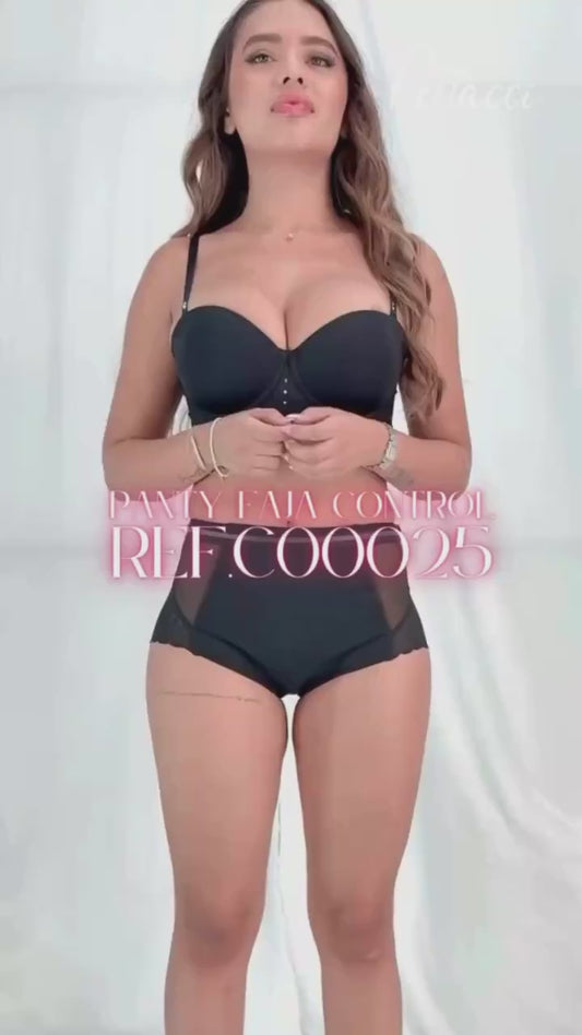 Faja con Control de Abdomen y Levanta-cola / Color Beige